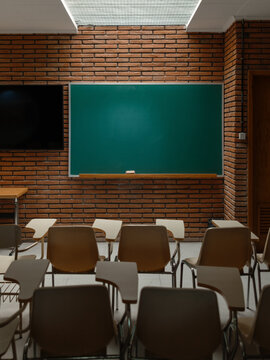 Small classroom in modern school
