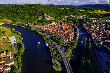 Wertheim aus der Luft