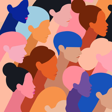 Illustration of women