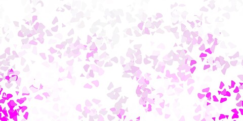 Light purple vector template with abstract forms.