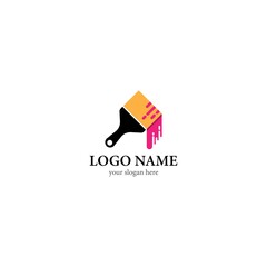 Painter logo template