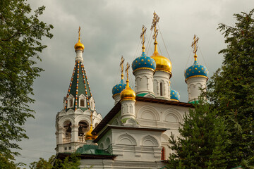 Fototapeta na wymiar Church of the Annunciation in Pavlovskaya Sloboda. Moscow region, Russia