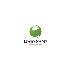 Tree leaf vector logo design