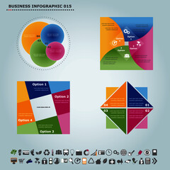 Infographic, infochart , diagram & flowchart design for presentation & business