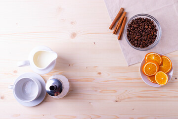 Fototapeta na wymiar fresh roasted coffee beans