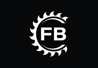 F B Initial Letter Logo design, Graphic Alphabet Symbol for Corporate Business Identity