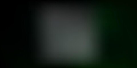 Dark Green vector blurred background.