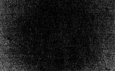 Vector fabric texture. Distressed texture of weaving fabric. Grunge background. Abstract halftone vector illustration. Overlay to create interesting effect and depth. Black isolated on white. EPS10.