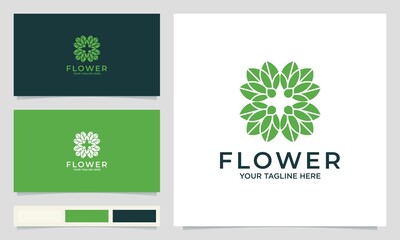 flower beauty logo design inspiration for salon spa skin care and product beauty