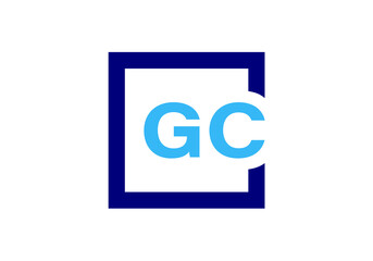 G C Initial Letter Logo design, Graphic Alphabet Symbol for Corporate Business Identity