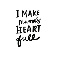  Hand lettering. Baby t-shirt quote