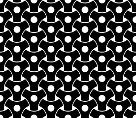 Seamless pattern. Abstract geometric texture.