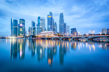 Fototapeta premium Singapore Marina Bay