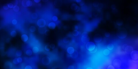 Dark Pink, Blue vector layout with circles. Abstract colorful disks on simple gradient background. Pattern for websites, landing pages.