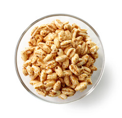 bowl of breakfast cereals