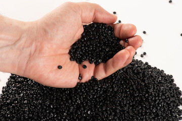 Granuli plastica riciclata