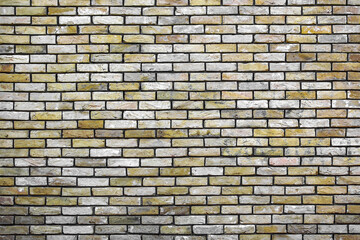 the old yellow brick wall