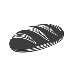 Loaf of bread glyph icon