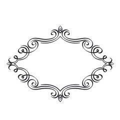 Calligraphic Design Frame