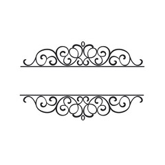 Calligraphic Design Frame