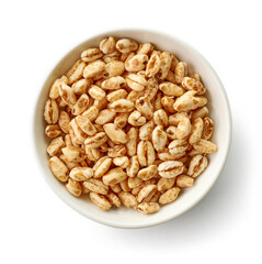 bowl of wheat honey grains