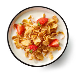 bowl of cornflakes