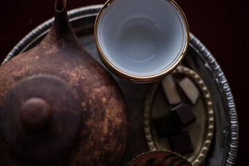 old fashioned tea grinder