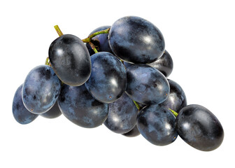 Grapes isolated on white background