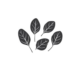 Spinach glyph icon