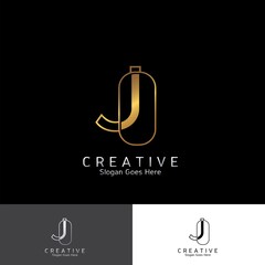 Modern Logo Letter J Vector Design for Brand Identity