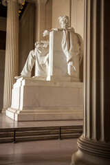 The Lincoln Memorial. It is an American national monument built to honor the 16th President of the...