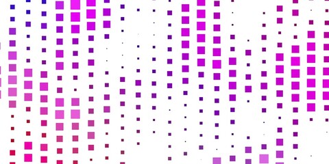 Light Multicolor vector pattern in square style. Rectangles with colorful gradient on abstract background. Design for your business promotion.