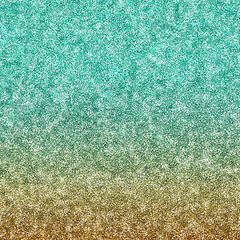 ombre gradient abstract blue gold water and sand beach glitter texture background © ProjectPixels