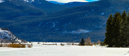 Beautiful Colorado Country Landscape