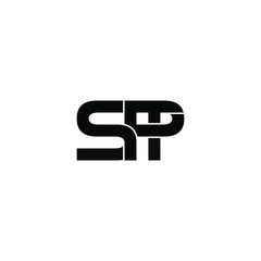 spt letter original monogram logo design