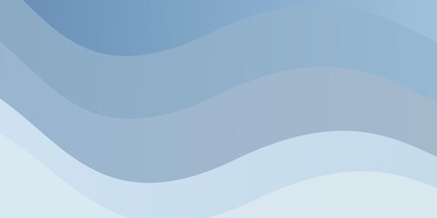 Obraz premium Light BLUE vector template with curved lines. Colorful geometric sample with gradient curves. Pattern for booklets, leaflets.