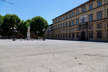 Naklejka premium Lucca Toskana Italien Stadtansichten Altstadt