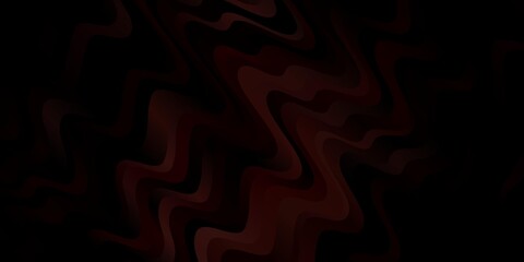 Vector layout with curves. Gradient illustration in simple style with bows. Pattern for business booklets, leaflets