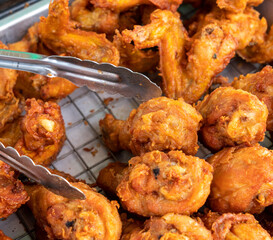 Food Tweezers and Fried Chicken 