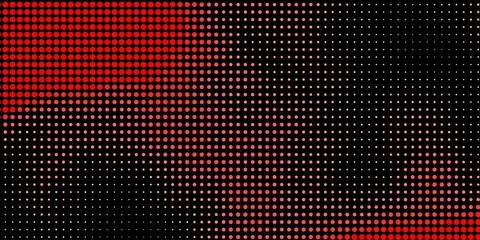Light Red vector texture with disks. Abstract colorful disks on simple gradient background. Pattern for websites.