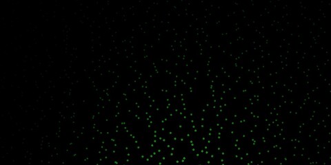 Dark Green vector layout with bright stars. Modern geometric abstract illustration with stars. Pattern for wrapping gifts.