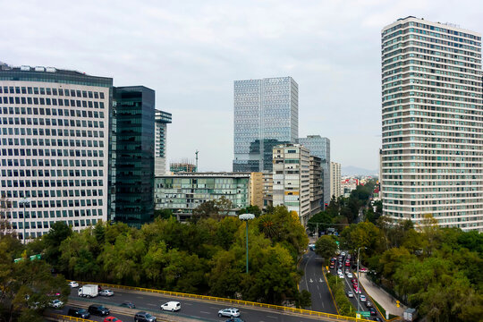 Vista de Parques Polanco Ciudad de M&eacute;xico