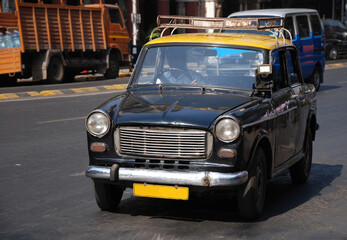 Obraz na płótnie Canvas taxi indian