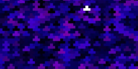 Dark Pink, Blue vector pattern in square style. Rectangles with colorful gradient on abstract background. Design for your business promotion.