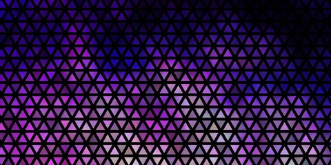 Light Purple vector pattern with polygonal style.