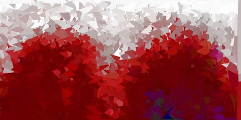 Dark red vector geometric polygonal wallpaper.