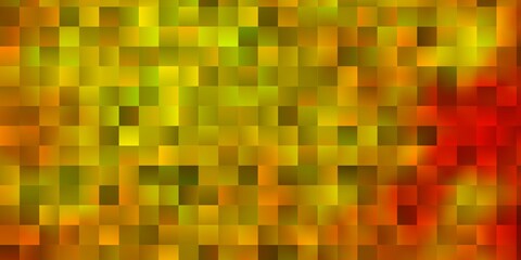 Light Orange vector pattern in square style.