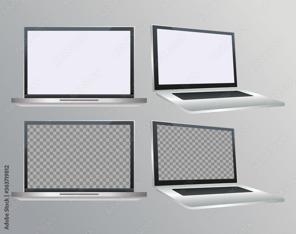 Poster laptops computers portables digital devices