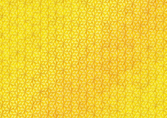 金色の麻の葉模様　背景素材。