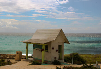 Obraz premium house on the beach